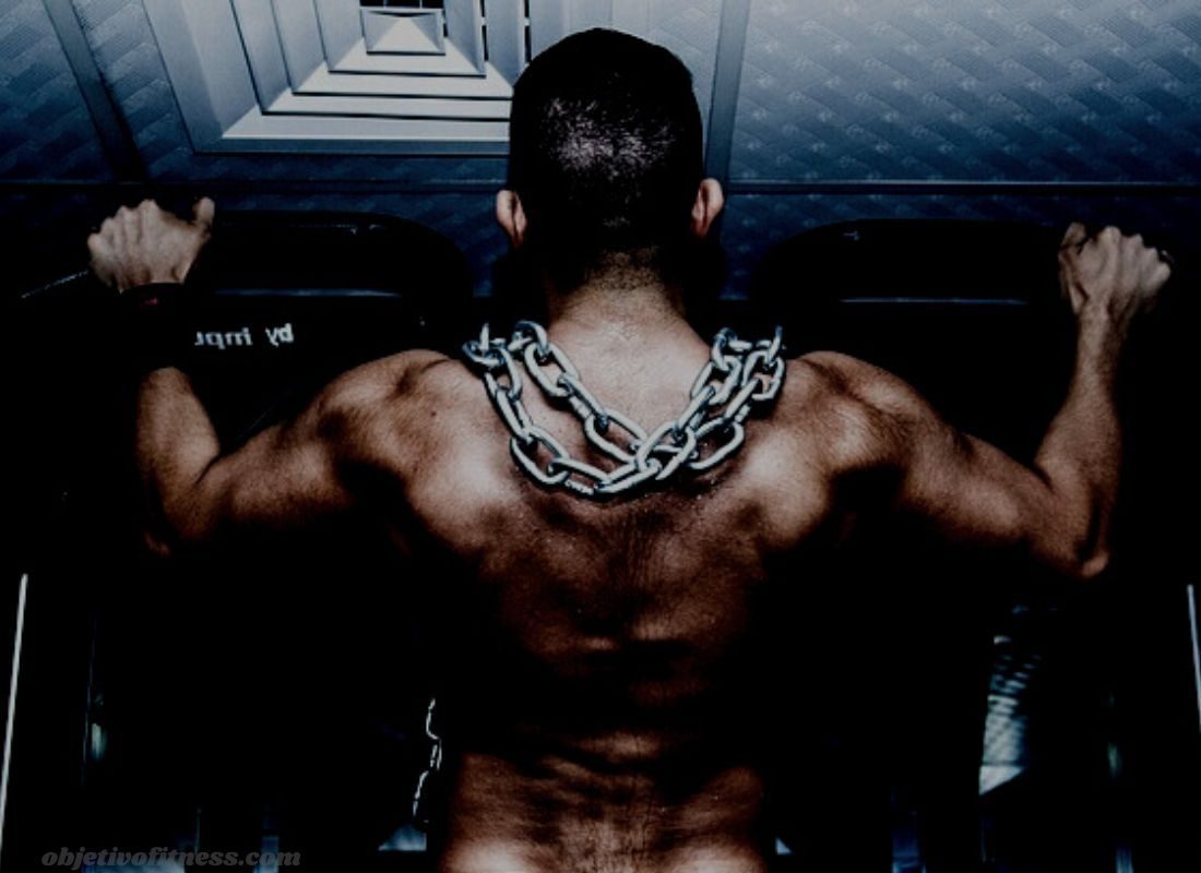 Implicación muscular durante las dominadas