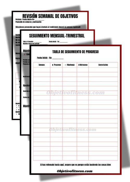 Para qué sirve un diario de entrenamiento de gimnasio
